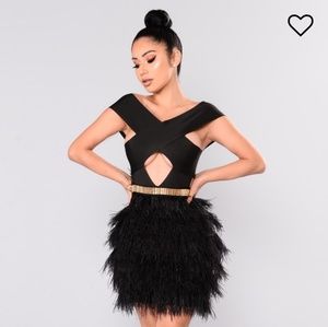 Feathered Bandage Drees